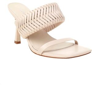 NEW vivianly Women's Braid Strap Sandals Open Toe Sandal Braided Stiletto High